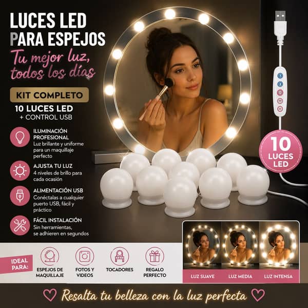 Luces para espejo 